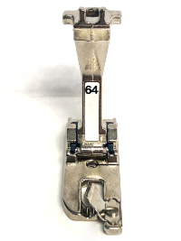 Bernina Sewing Machine #64 Old Style 4mm Rolled Hem Foot THUMBNAIL