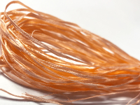 Silk Road Fibers Hand-dyed Straw Silk – 1319 Georgia Peach THUMBNAIL