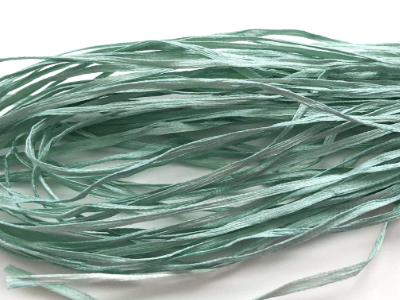 Silk Road Fibers Hand-dyed Straw Silk – 1040 Jade