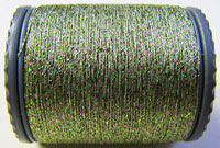 Sparkle Lamé - LM112 Green and Pink THUMBNAIL