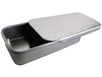 Steel Slide-Top Lip Balm Container THUMBNAIL