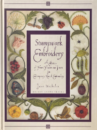 Stumpwork Embroidery - A Collection of Fruits, Flowers and Insects for Contemp. Raised Embr THUMBNAIL