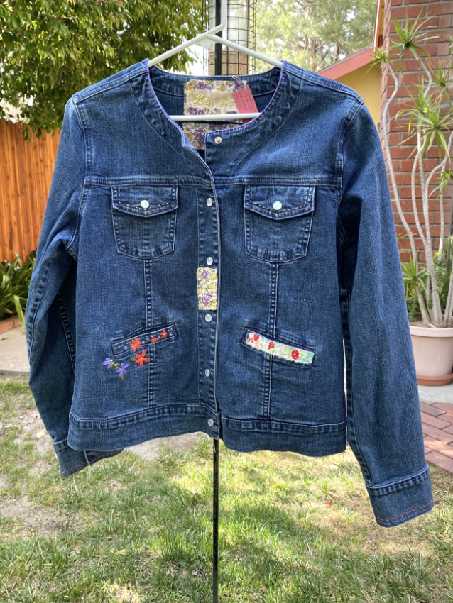 Sue's Sunbonnet Denim Jacket THUMBNAIL