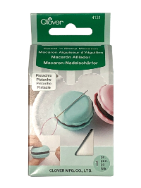 Sweet 'n Sharp Macaron Needle Minder and Sharpener – Pistachio THUMBNAIL