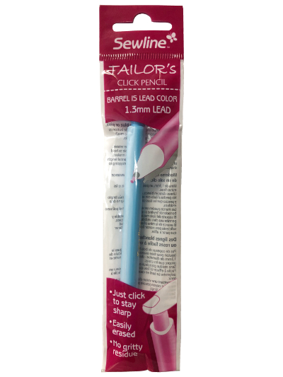 Sewline Blue Tailor's Click Fabric Pencil | Sewline #FAB50047