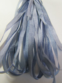 The Thread Gatherer Hand-dyed Silk Ribbon, 4mm — Periwinkle 022 THUMBNAIL