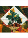 QT Fabrics "His Majesty - The Tree" # 27559-X Multi - Twelve Block Panel (43" x 54") SWATCH