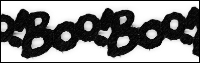"Boo!" Trim by May Arts - # EX-78 THUMBNAIL