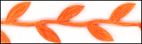 Orange Leaves Trim by May Arts - # BY-28 THUMBNAIL