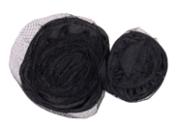 Vintage Appliqué – Black Net Roses THUMBNAIL