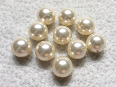 Swarovski Glass Pearls Cream 12mm, 10 beads MAIN