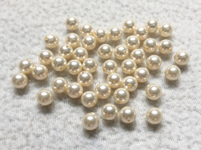 Swarovski Glass Pearls Cream 6mm, 46 beads MAIN