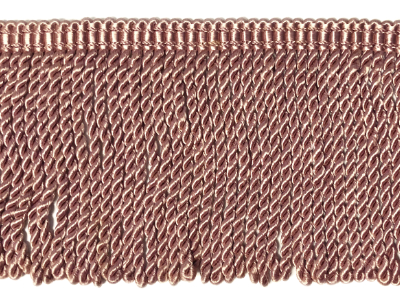 Vintage Twisted Fringe Trim – Pink – 56 inches MAIN
