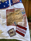 We the People Large Shoulder Tote - White SWATCH