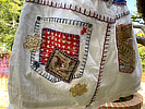 We the People Large Shoulder Tote - White SWATCH