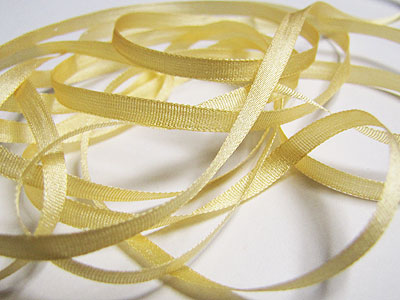 YLI Silk Ribbon, 4mm — 014 (yellow) MAIN