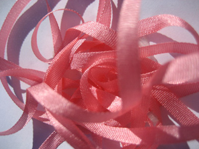 YLI Silk Ribbon, 4mm — 024 (bubble gum) MAIN