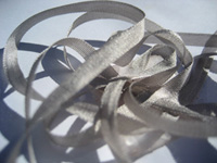 YLI Silk Ribbon, 4mm — 029 (pearl grey) THUMBNAIL
