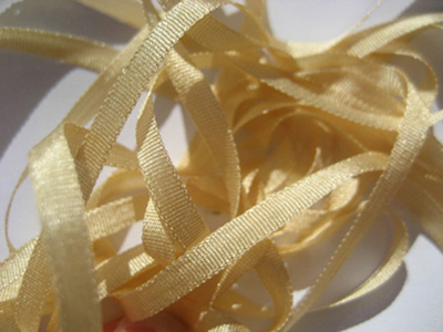 YLI Silk Ribbon, 4mm — 035 (wheat) MAIN