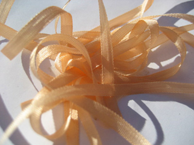 YLI Silk Ribbon, 4mm — 039 (peach) MAIN