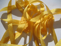 YLI Silk Ribbon, 4mm — 054 (gold) THUMBNAIL