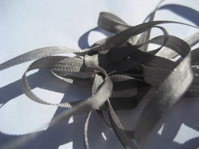 YLI Silk Ribbon, 4mm — 059 (dark gray) MAIN