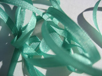 YLI Silk Ribbon, 4mm — 063 (candy green) THUMBNAIL