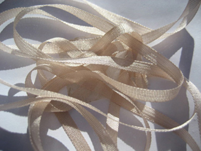 YLI Silk Ribbon, 4mm — 065 (rosy beige) MAIN
