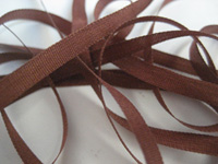 YLI Silk Ribbon, 4mm — 067 (copper brown) THUMBNAIL