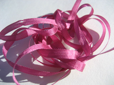 YLI Silk Ribbon, 4mm — 070 (magenta) MAIN