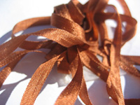 YLI Silk Ribbon, 4mm — 080 (brick) THUMBNAIL