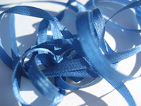 YLI Silk Ribbon, 4mm — 082 (deep ocean blue) THUMBNAIL