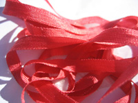 YLI Silk Ribbon, 4mm — 093 (hibiscus) THUMBNAIL