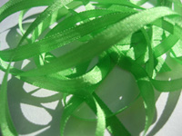 YLI Silk Ribbon, 4mm — 095 (lime) THUMBNAIL