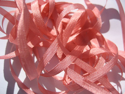YLI Silk Ribbon, 4mm — 112 (wood rose) MAIN