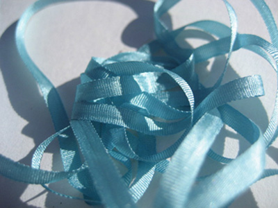 YLI Silk Ribbon, 4mm — 116 (aquamarine) MAIN