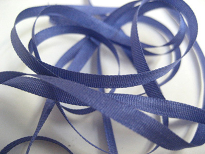 YLI Silk Ribbon, 4mm — 118 (dark periwinkle) MAIN