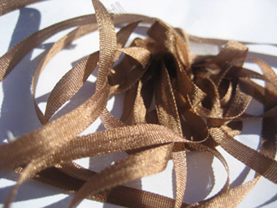 YLI Silk Ribbon, 4mm — 140 (mocha) MAIN