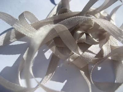 YLI Silk Ribbon, 4mm — 141 (light pewter) MAIN