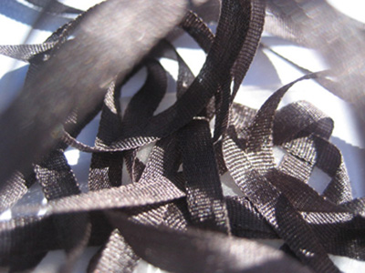 YLI Silk Ribbon, 4mm — 142 (charcoal) MAIN