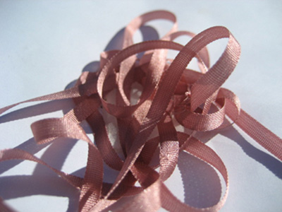 YLI Silk Ribbon, 4mm — 158 (tea rose) MAIN