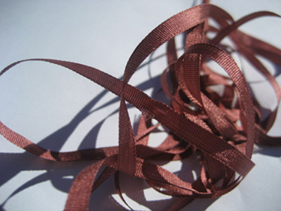 YLI Silk Ribbon, 7mm — 159 (deep rose) MAIN