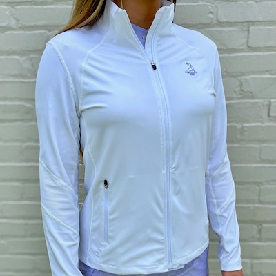 Ahead - Ladies' Autumn Full Zip - White THUMBNAIL