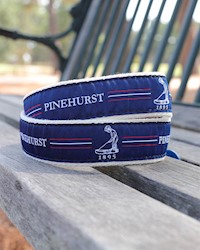 Putter Boy Center Stripe Belt- Navy/Red THUMBNAIL