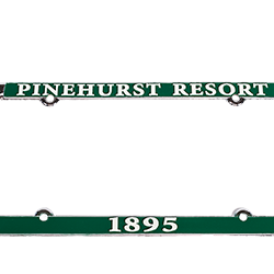 Pinehurst License Plate Cover LARGE