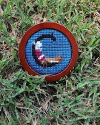 Smathers and Branson- Cradle Needlepoint Ballmarker THUMBNAIL