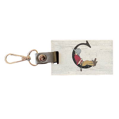 The Cradle Wooden Bag Tag THUMBNAIL