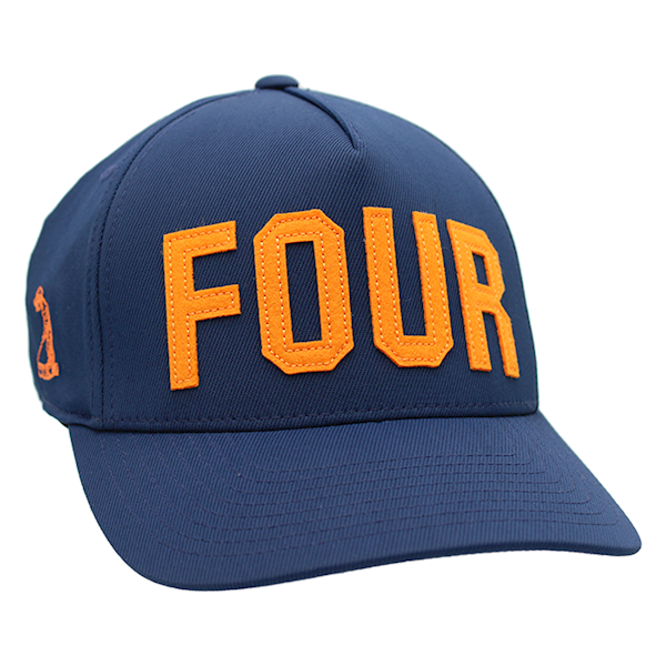 G/FORE - Four Cap - Navy/Orange LARGE