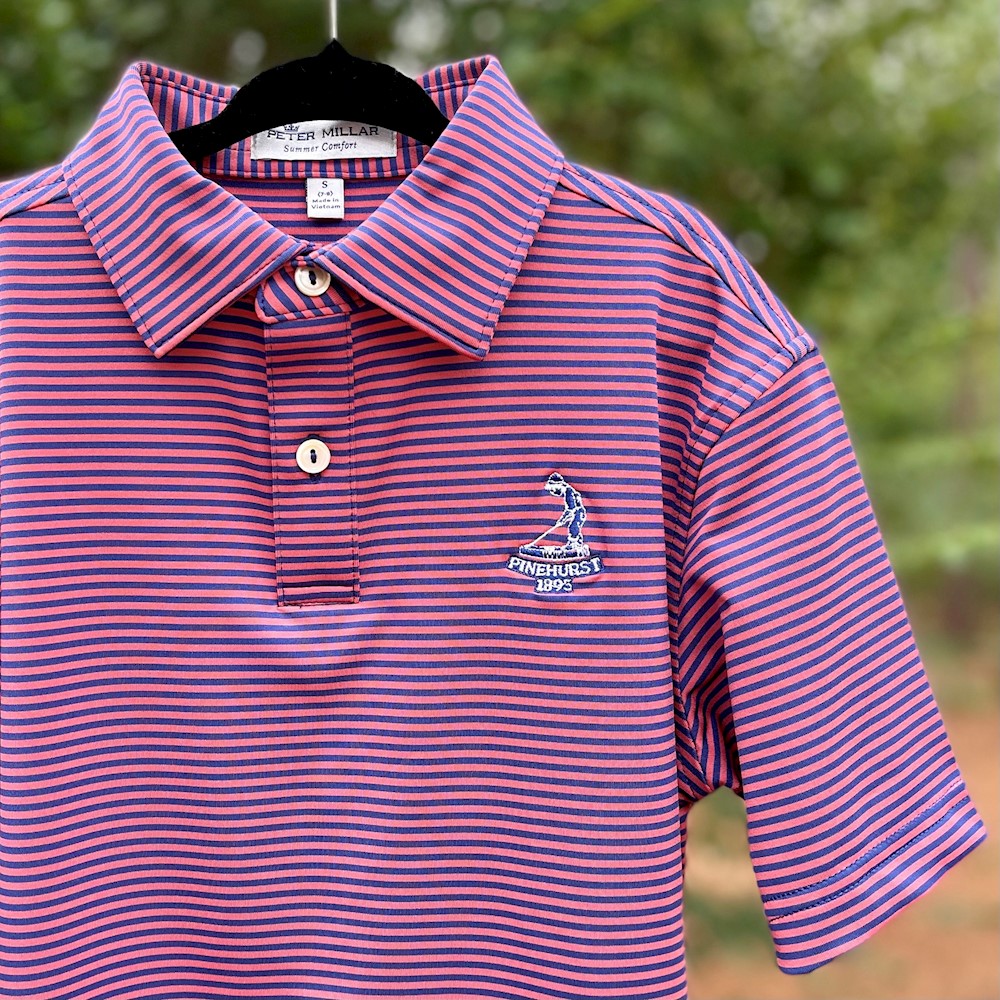 Peter Millar - Youth Boy's Hales Stripe Polo LARGE