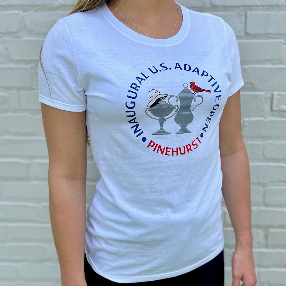 2022 U.S. Adaptive Ladies' Official Logo Tee LARGE